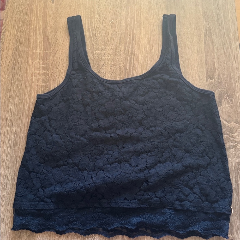 Hollister Navy Blue Top